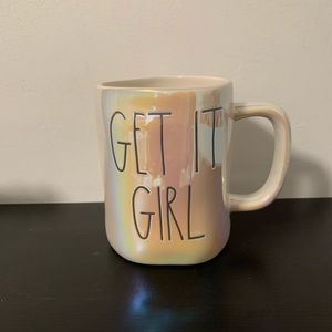 Rae Dunn GET IT GIRL Iridescent Mug